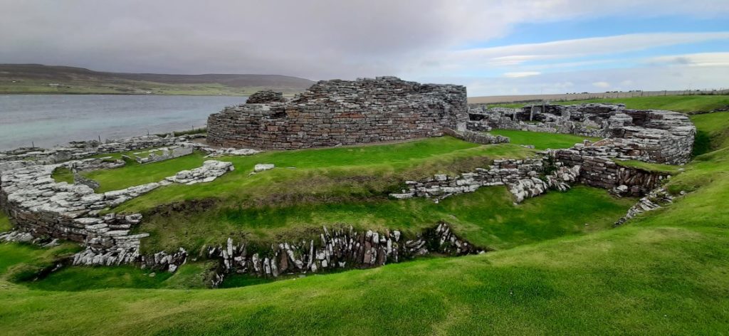 Broch of Gurness, ruins on Orkney